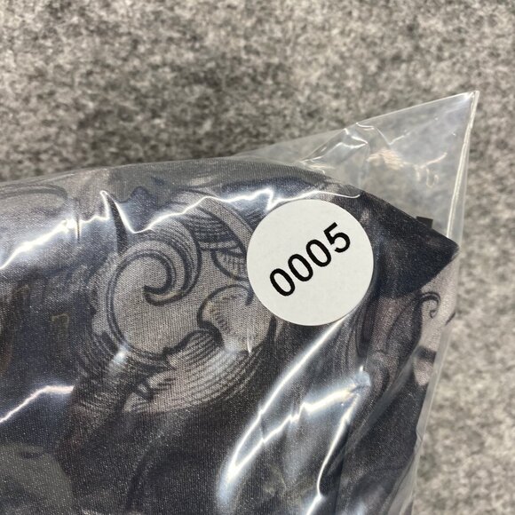 NWT Sean John Tunic Women's L Large Black Gray Lined Full Zip Blouse Wild Dove - Picture 10 of 10